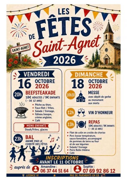 Affiche fêtes de Saint-Agnet 2026_page-0001 Affiche fêtes de Saint-Agnet 2026_page-0001