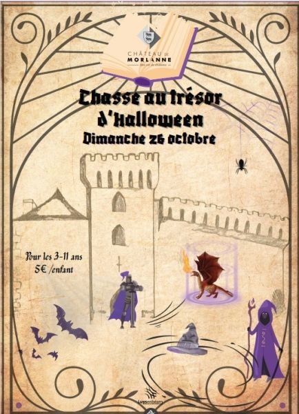 chateau de morlanne chasse aux bonbons