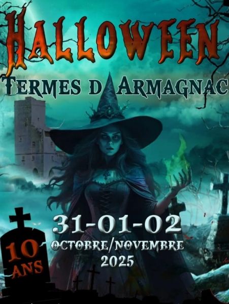 halloween thermes d'armagnac